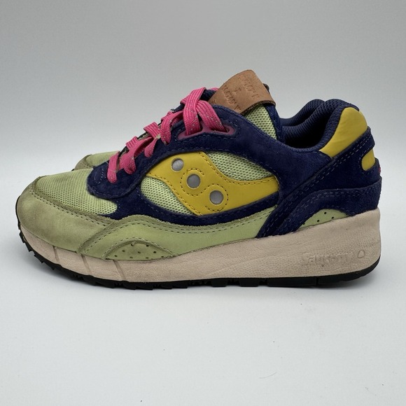 Saucony Shadow 6000 Running Size 4 Mint Green Purple S70741-1 main image 9